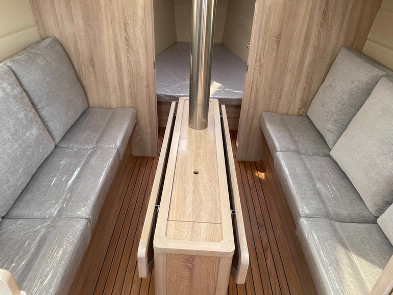 Inside of yacht