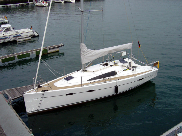 boat docked from side